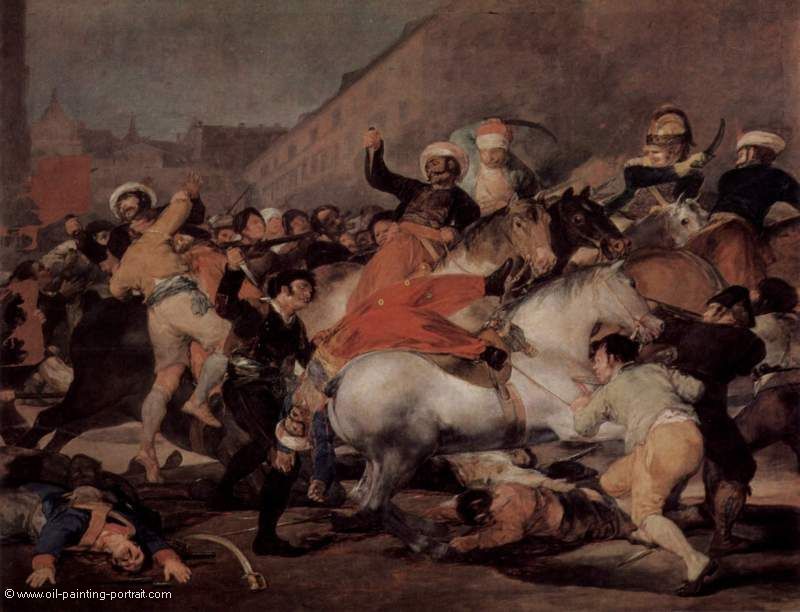 Kampf mit den Mamelucken am 2. Mai 1808 in Madrid