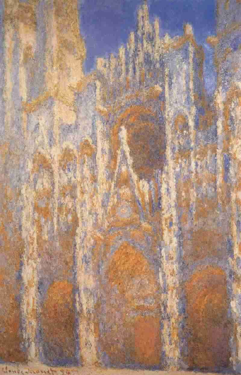 Kathedrale von Rouen in der Sonne