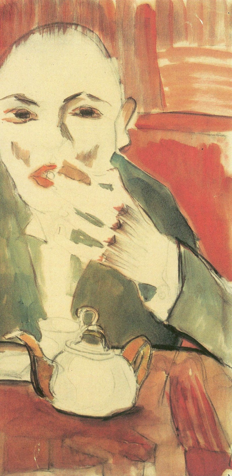 Kauender Mann (Walter Pritzkow)