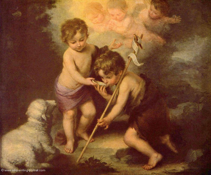 Kinder mit der Muschel