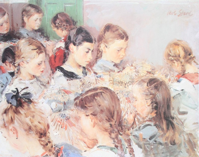 Kloeppelschule in Joehstadt