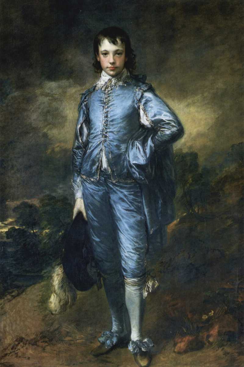 Knabe in Blau (Portrait des Jonathan Buttall)