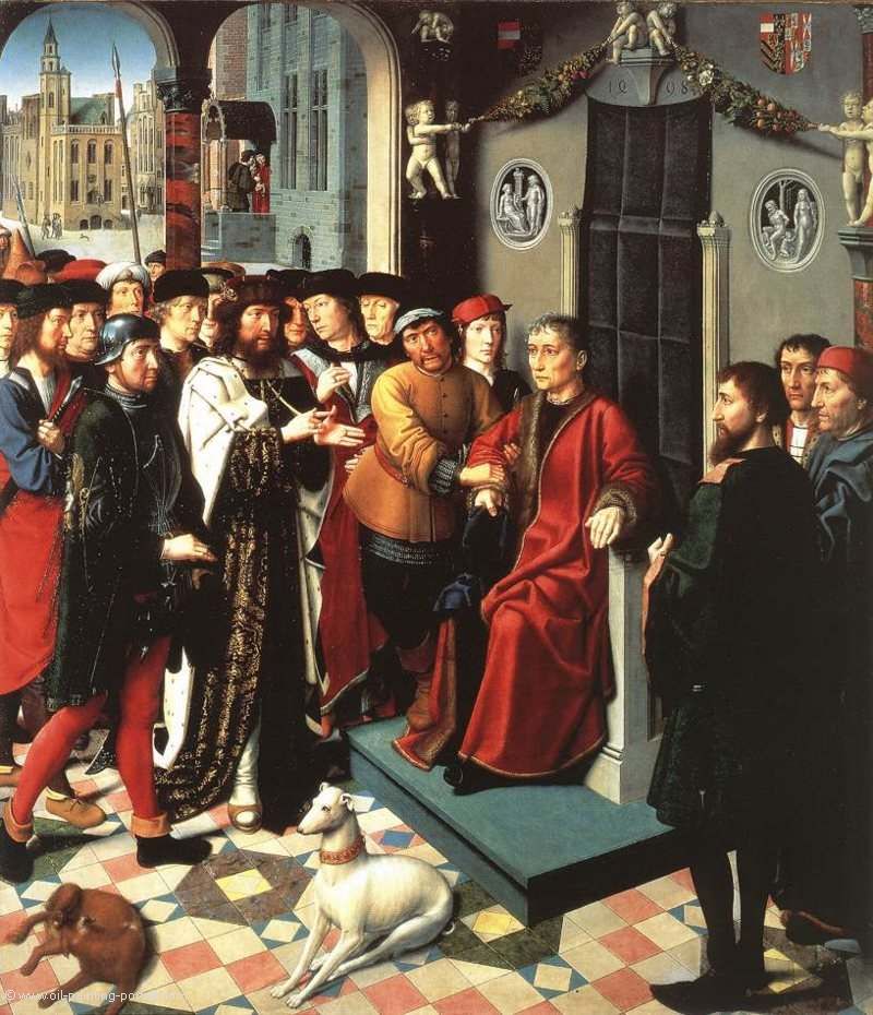 Koenig Cambyses und der Richter Siamnes