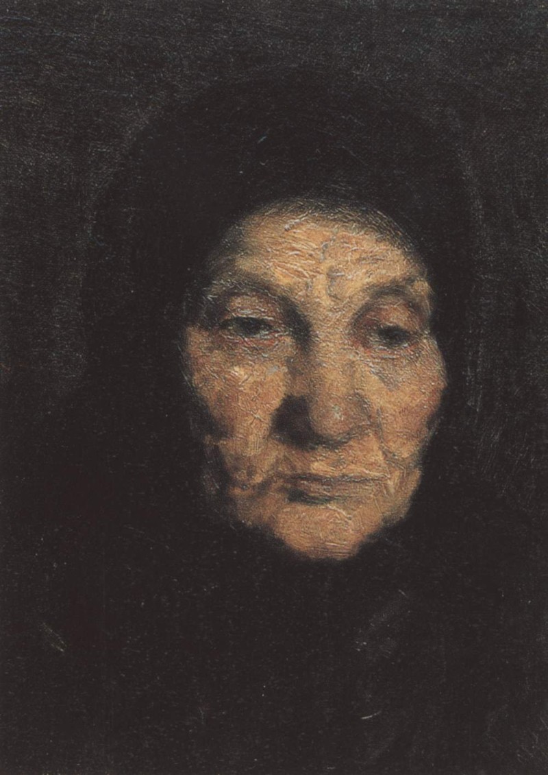 Kopf einer alten Frau (Lene)