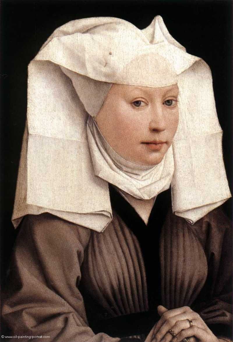 Lady Wearing a Gauze Headress