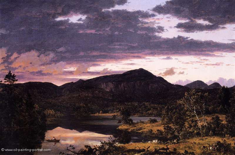 Lake Scene in Mount Desert
