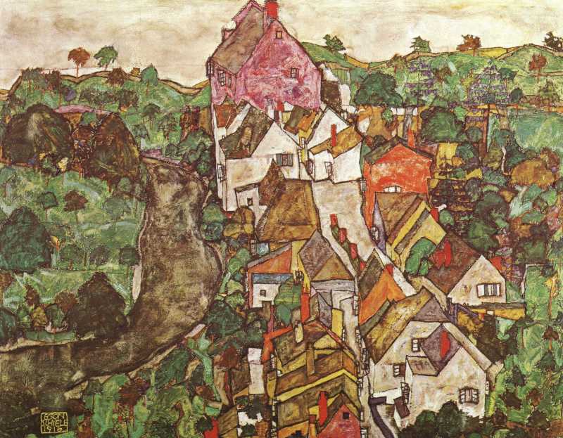 Landscape at Krumau