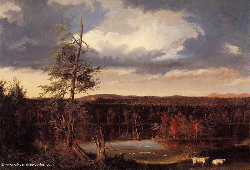 Landscape the Seat of Mr. Featherstonehaugh in the Distance