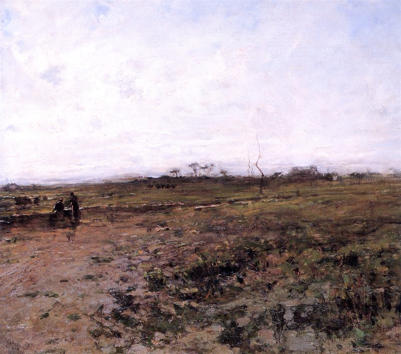 Landscape with Two Peasant Women