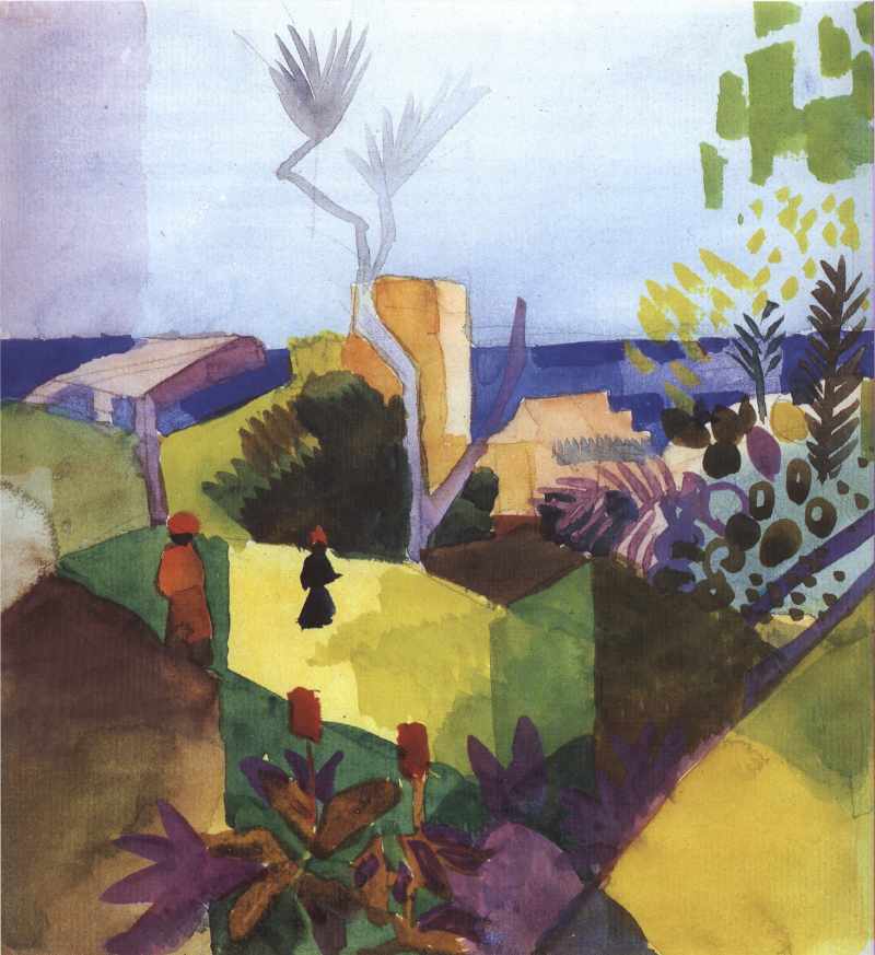 Landschaft am Meer
