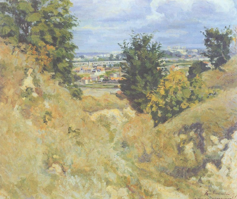 Landschaft bei Issy les Moulineaux