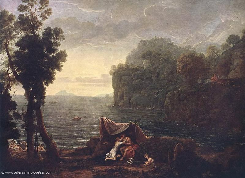 Landschaft mit Acis und Galathea