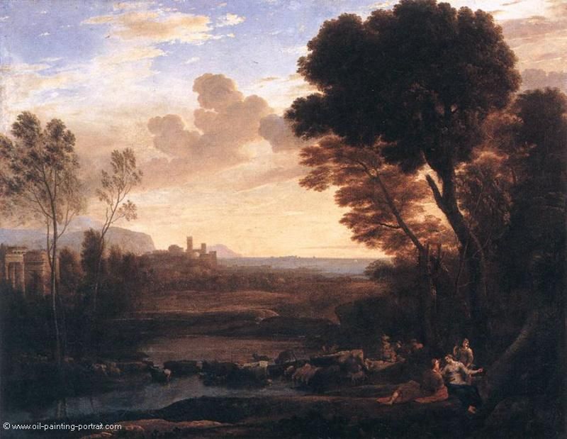 Landschaft mit Paris und Oenone