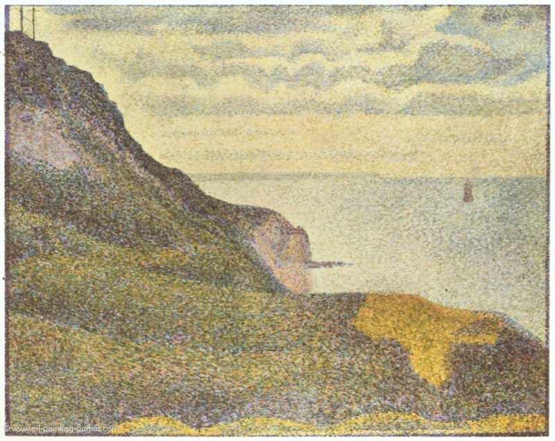 Les Grues et la percee a Port en Bessin