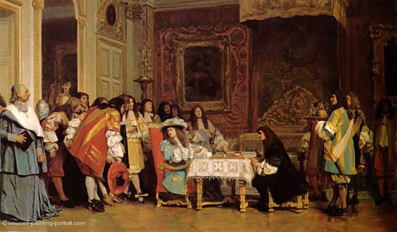 Louis XIV und Moliere