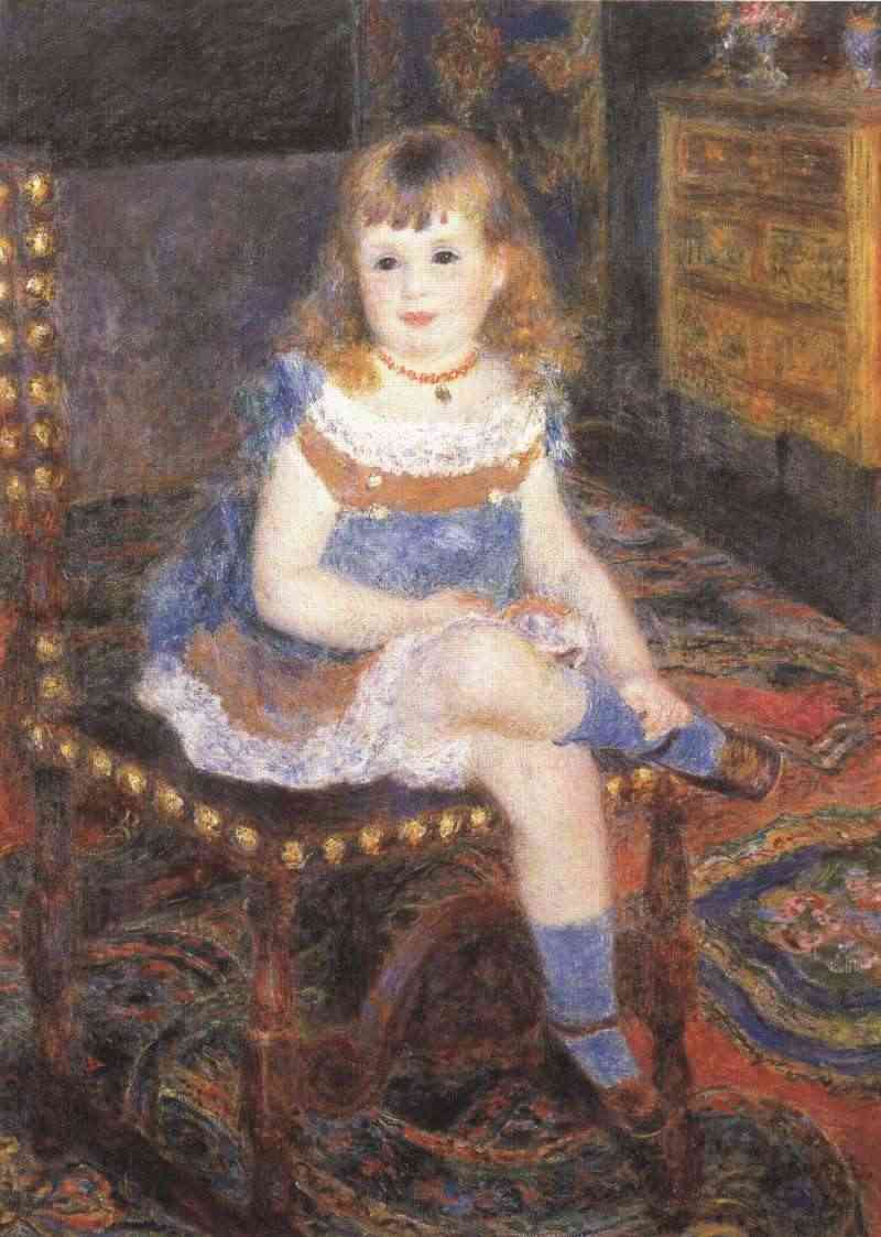 Mademoiselle Georgette Charpentier Seated