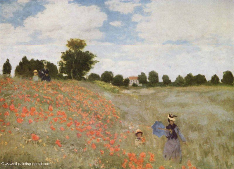 Mohnblumenfeld bei Argenteuil