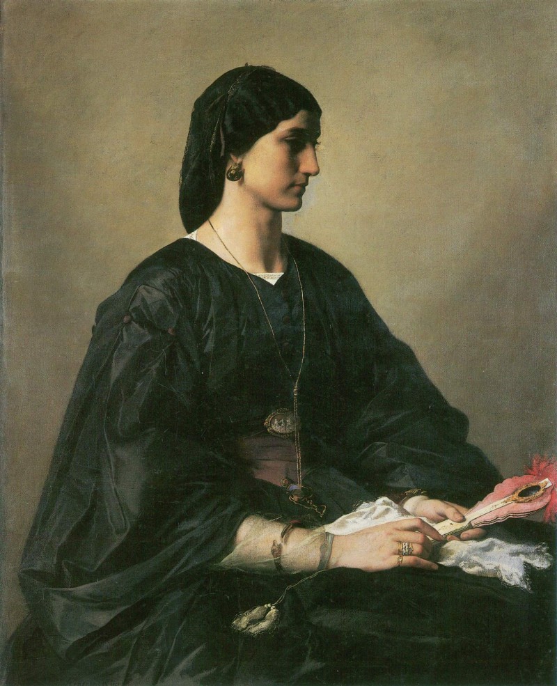 Nanna als Virginia oder Schwarze Dame