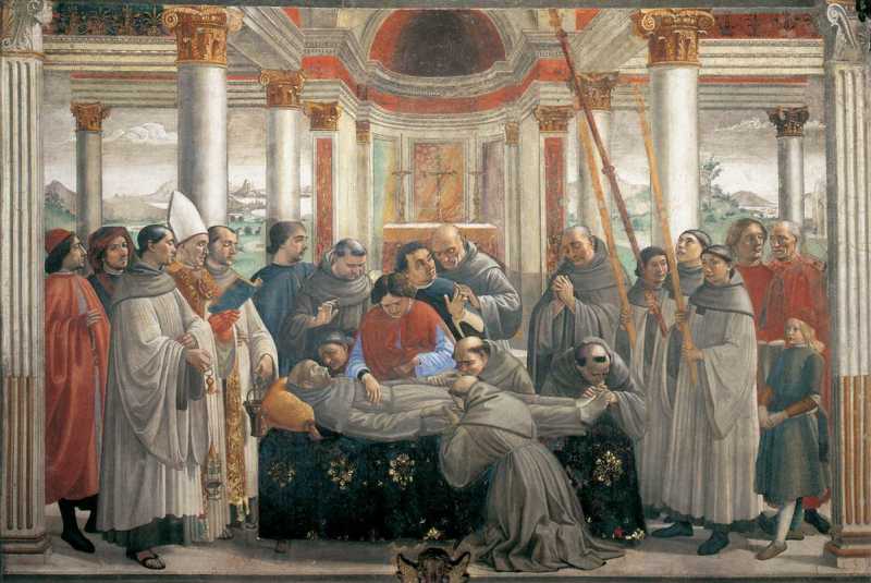 Obsequies of St Francis