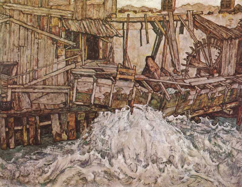 Office in the Prisoners of War Camp Muehling