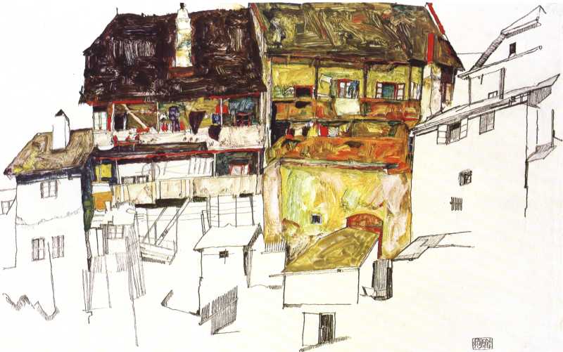 Old Houses in Krumau