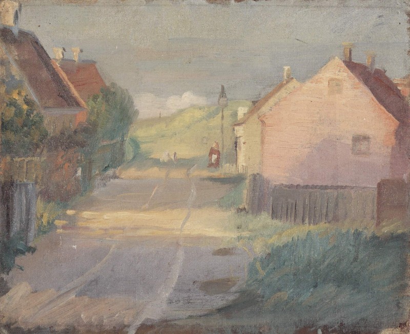 Osterbyvej in Skagen Osterby