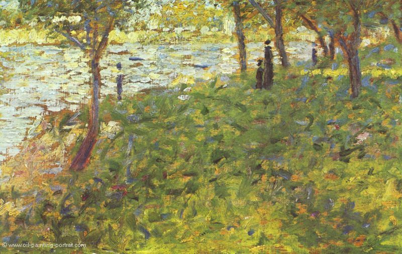 Paysage et personnages