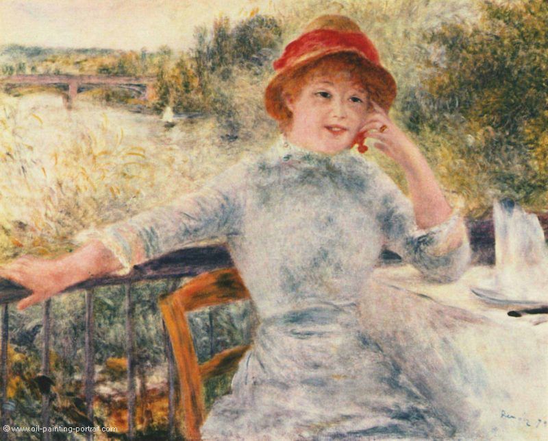Portraet der Alphonsine Fournaise