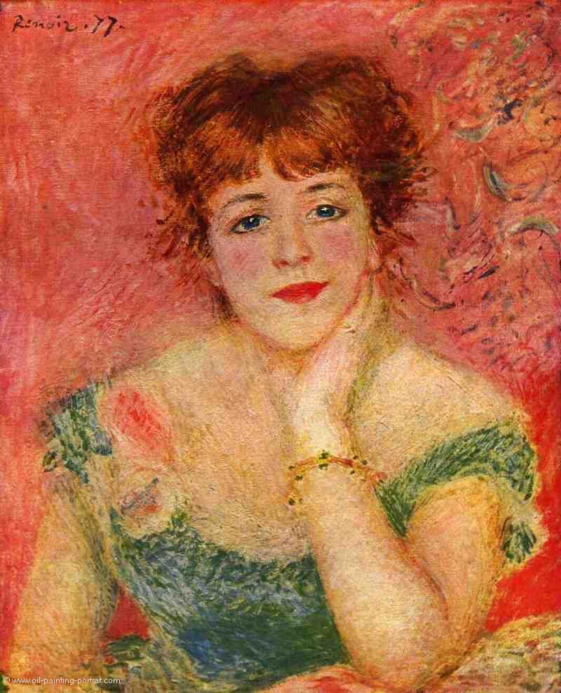 Portraet der Jeanne Samary
