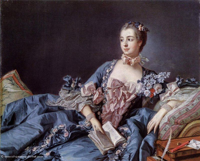 Portraet der Madame de Pompadour