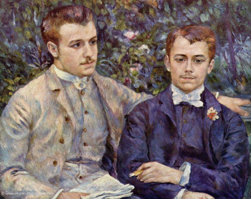 Portraet des Charles und Georges Durand Ruel