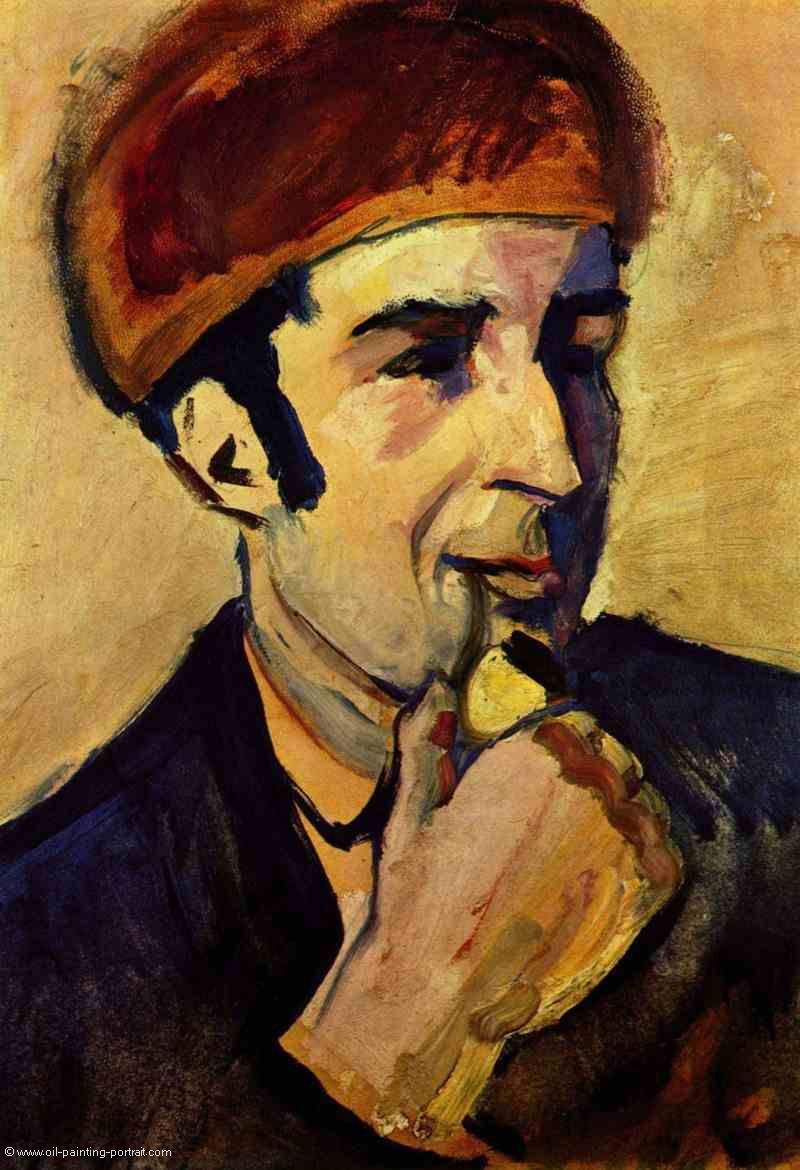 Portraet des Franz Marc