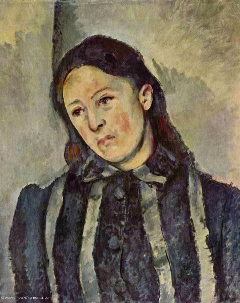 Portraet des Mme Cezanne