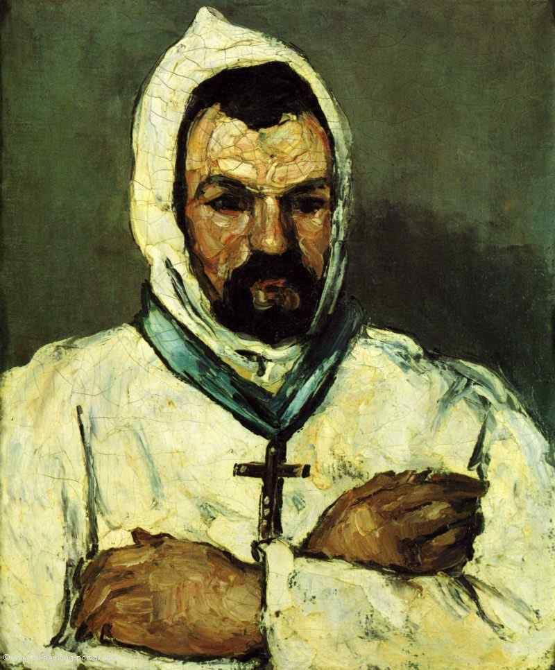 Portraet des Onkel Dominique als Moench