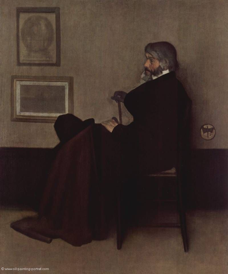 Portraet des Thomas Carlyle
