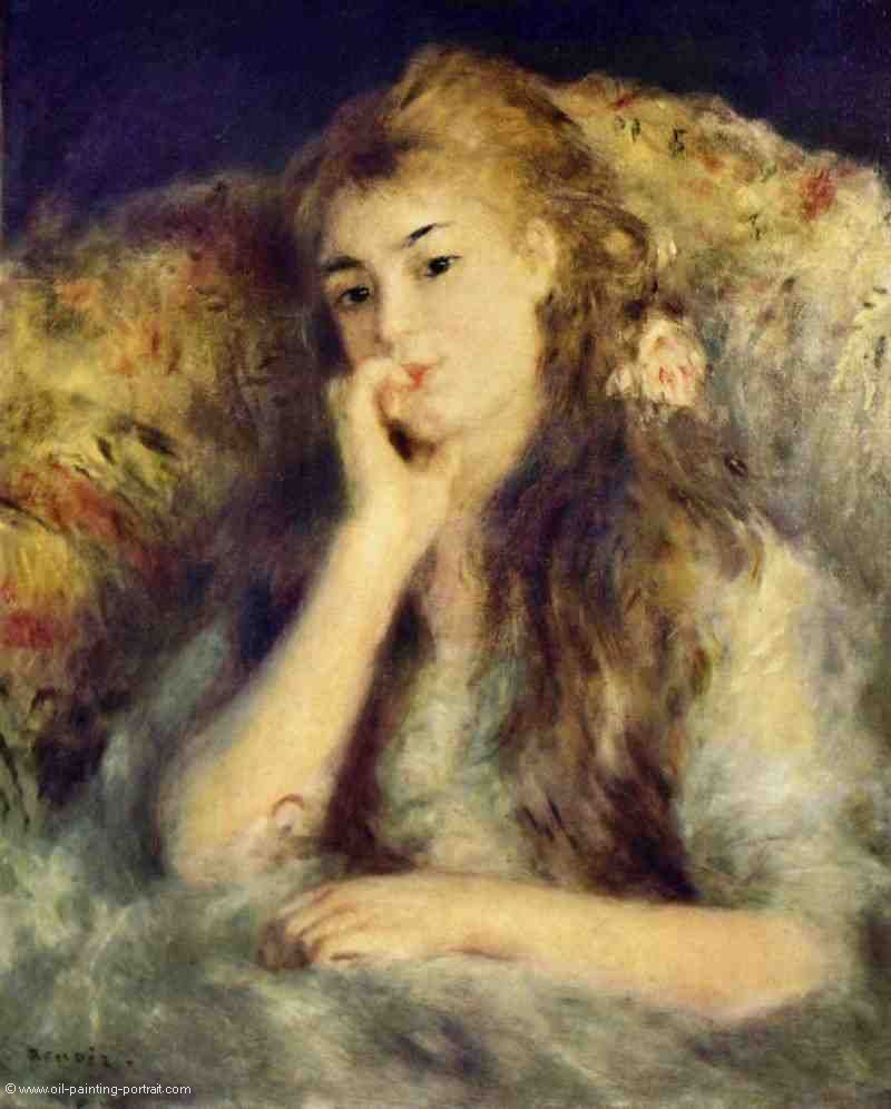 Portraet eines Maedchens (In Gedanken)