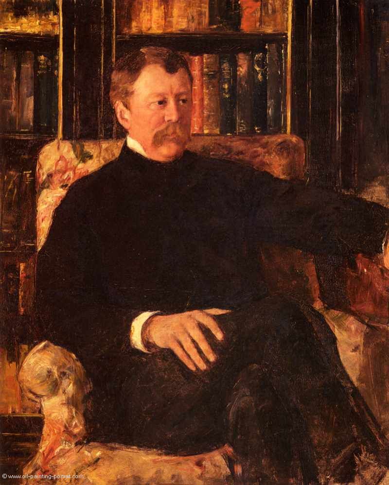Portraet von Alexander Cassatt