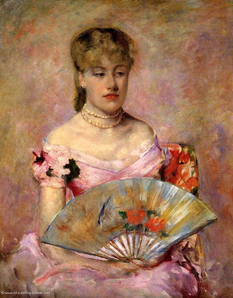 Portraet von Anne Charlotte Gaillard