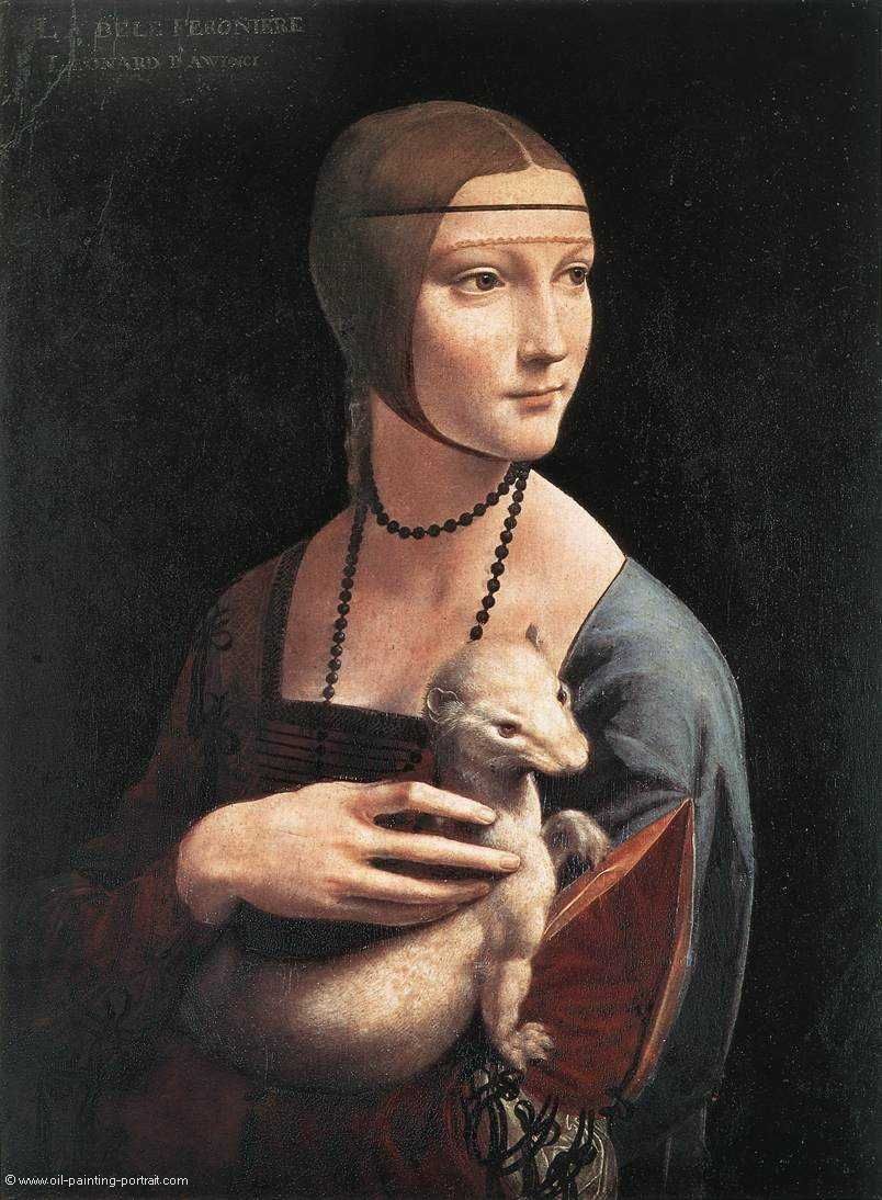 Portraet von Cecilia Gallerani