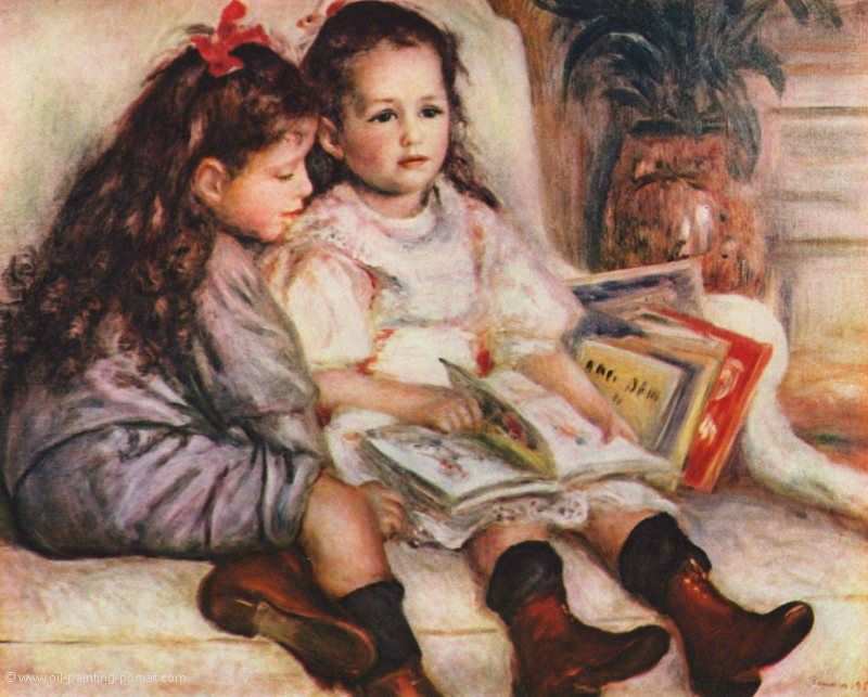 Portraet von Jean und Genevieve Caillebotte