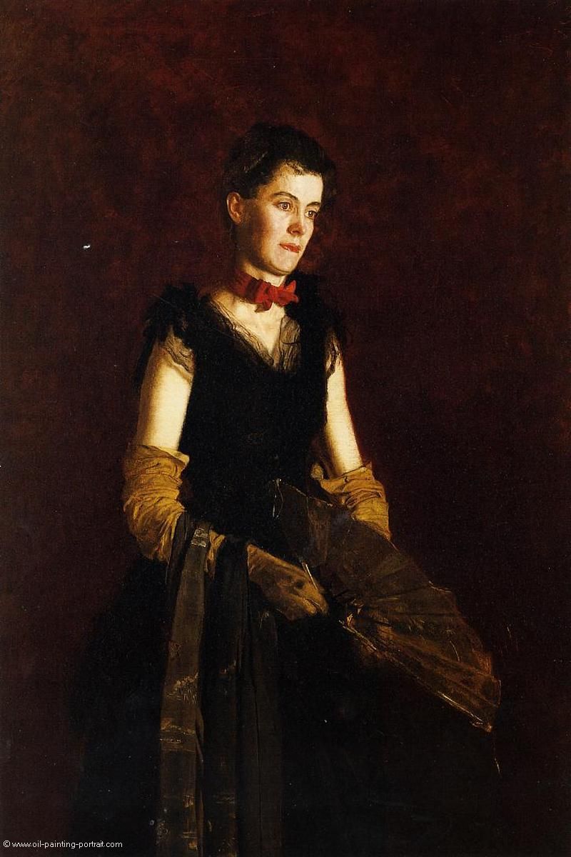 Portraet von Letitia Wilson Jordan