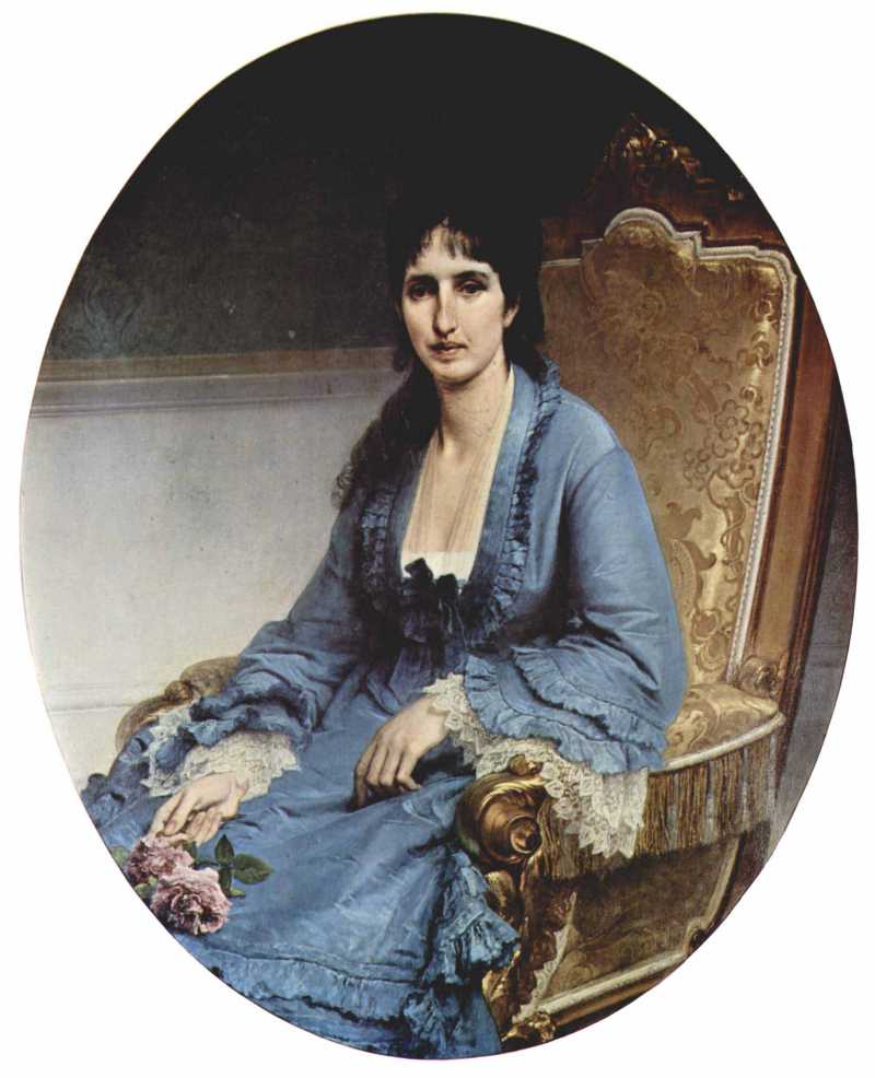 Portrait der Antonietta Negroni Prati Morosini