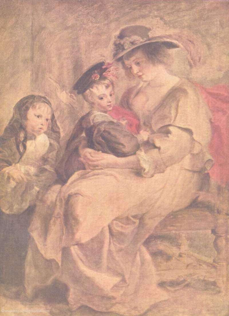 Portrait der Familie des Kuenstlers