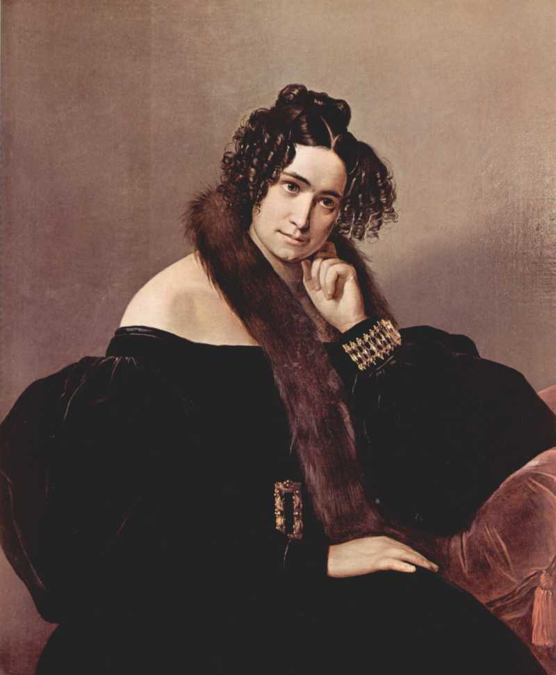 Portrait der Felicina Caglio Perego di Cremnago