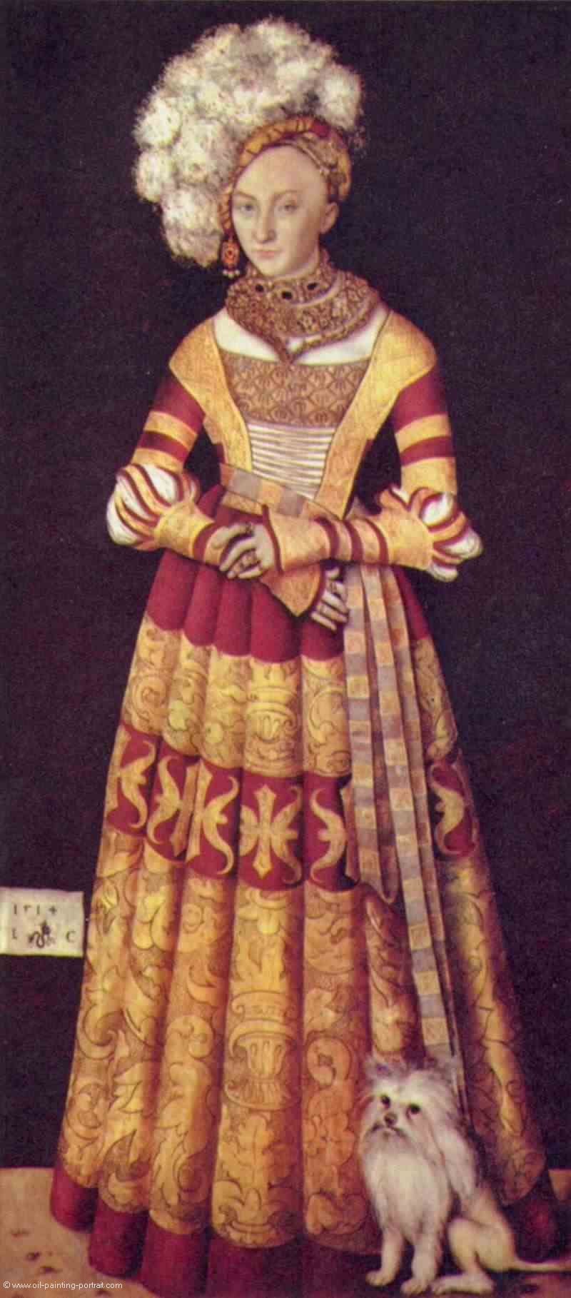 Portrait der Herzogin Katharina von Mecklenburg