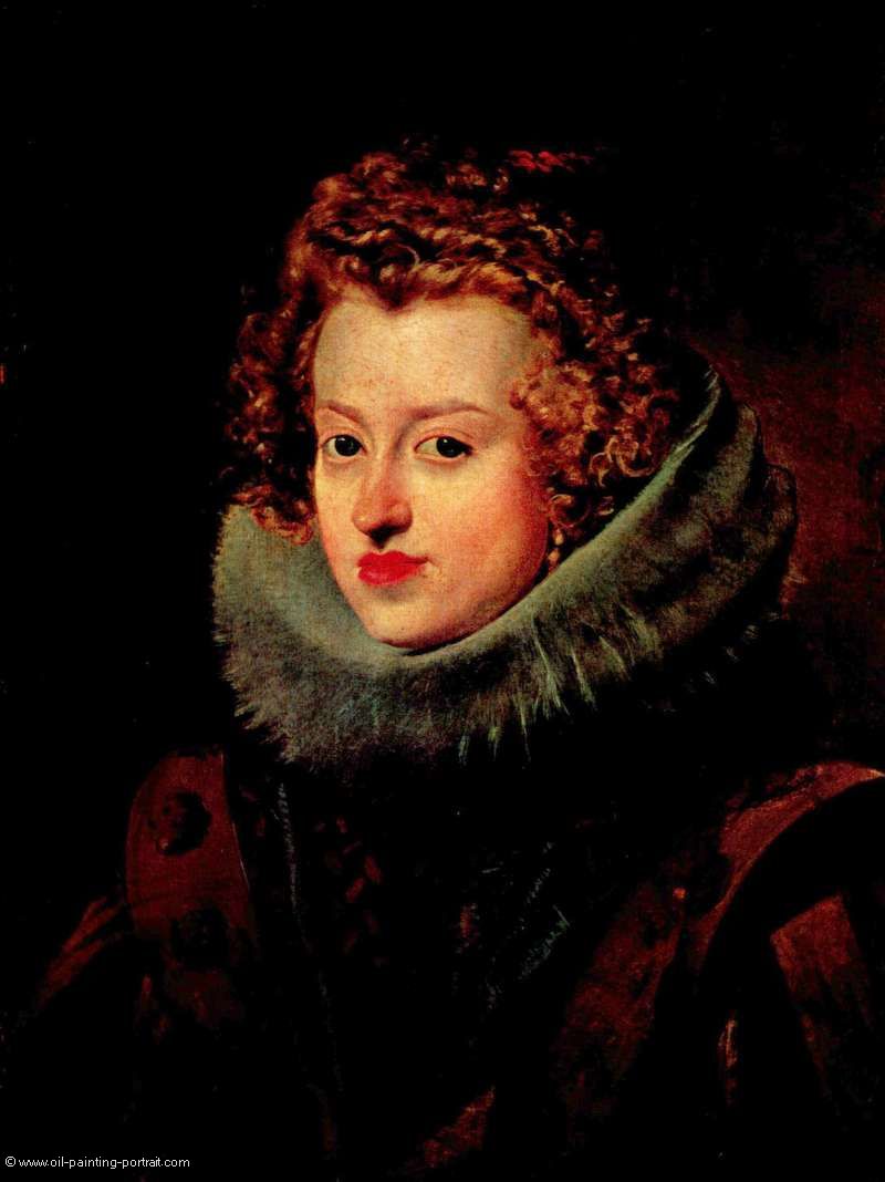 Portrait der Infantin Maria von Oesterreich