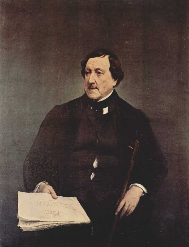 Portrait des Giocchino Rossini