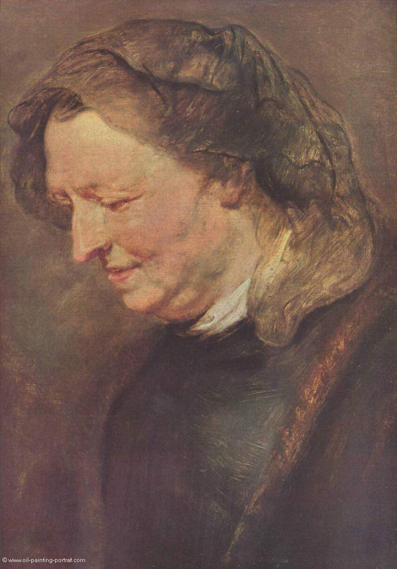 Portrait einer alten Frau