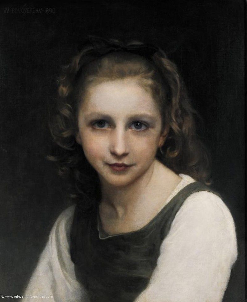 Portrait eines jungen Maedchens