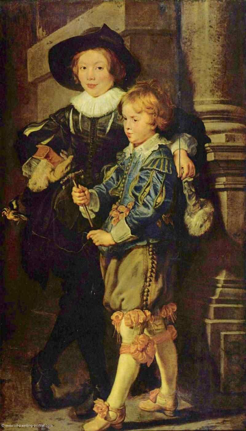 Portrait von Albert und Nicolas